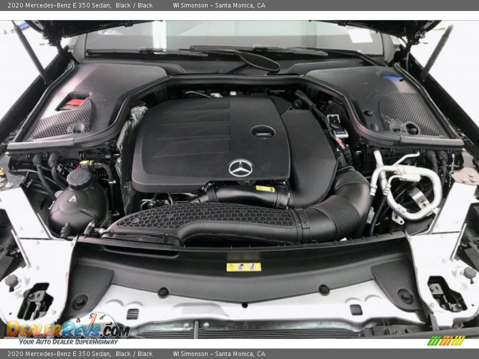 2020 Mercedes-Benz E 350 Sedan Black / Black Photo #8