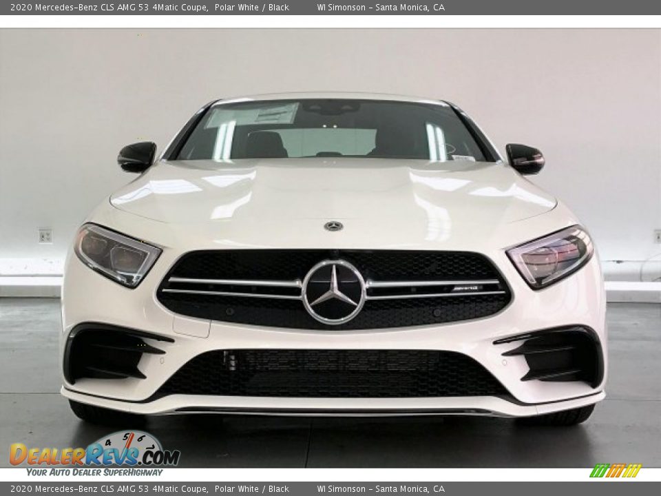 2020 Mercedes-Benz CLS AMG 53 4Matic Coupe Polar White / Black Photo #2