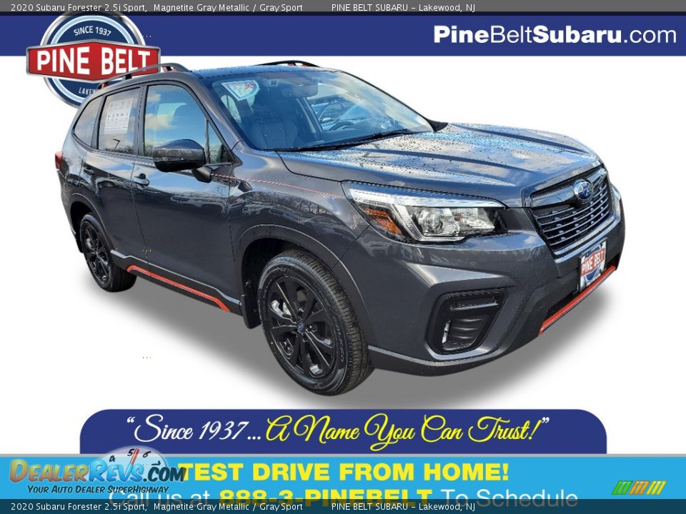 2020 Subaru Forester 2.5i Sport Magnetite Gray Metallic / Gray Sport Photo #1