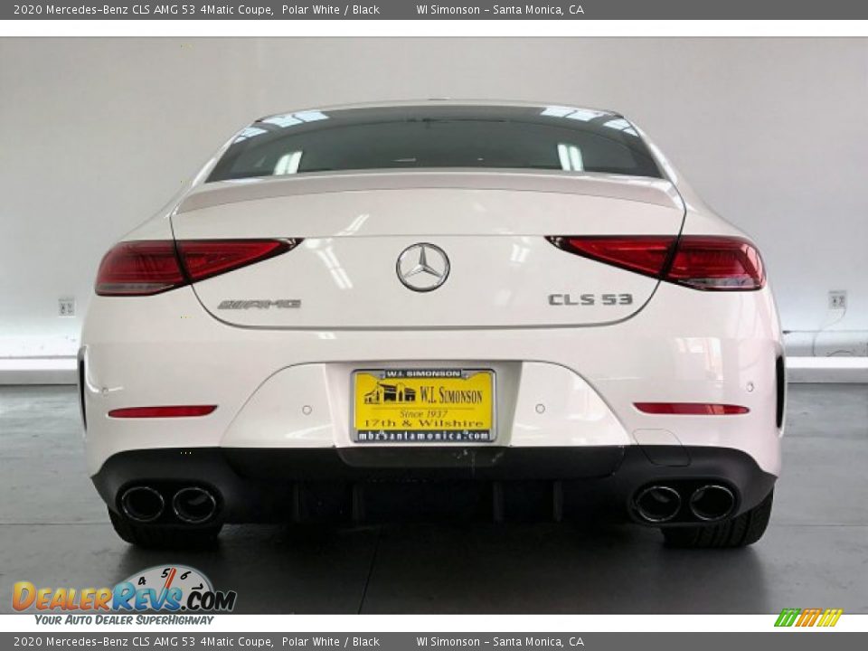 2020 Mercedes-Benz CLS AMG 53 4Matic Coupe Polar White / Black Photo #3