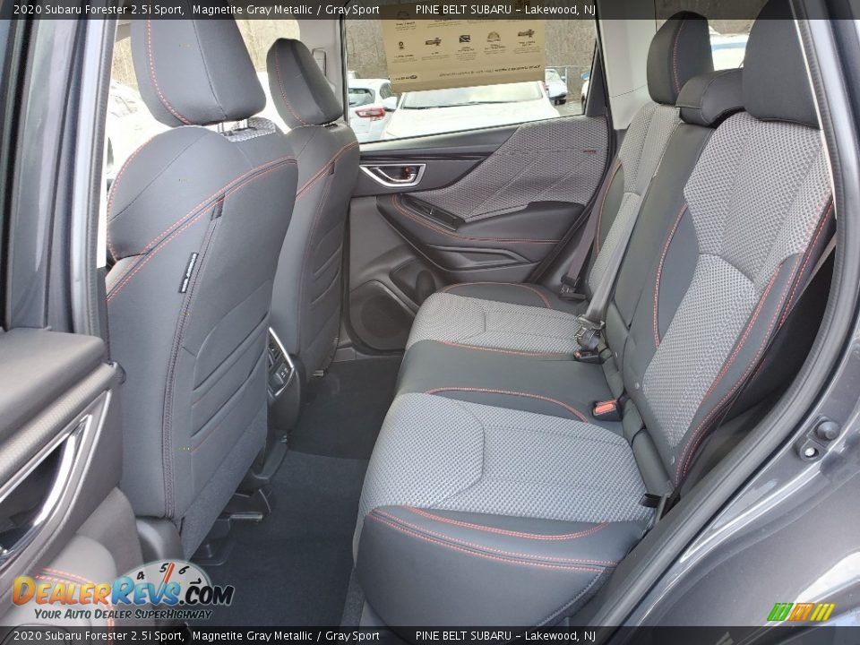 Rear Seat of 2020 Subaru Forester 2.5i Sport Photo #6