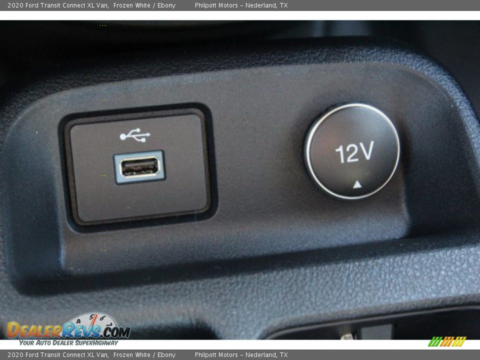 2020 Ford Transit Connect XL Van Frozen White / Ebony Photo #21