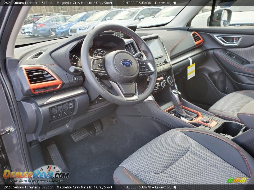 Front Seat of 2020 Subaru Forester 2.5i Sport Photo #8