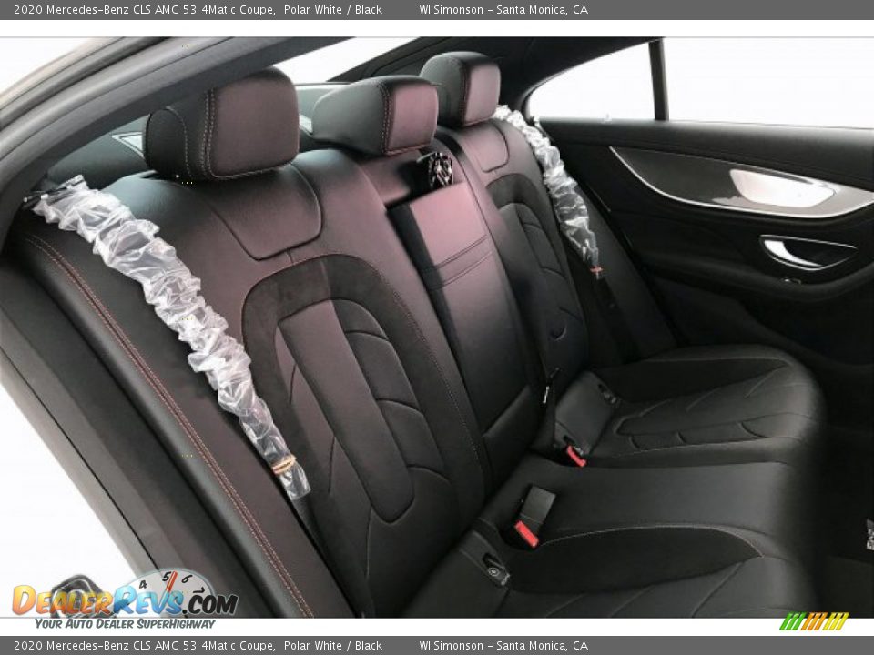 Rear Seat of 2020 Mercedes-Benz CLS AMG 53 4Matic Coupe Photo #13