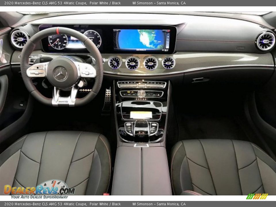 Black Interior - 2020 Mercedes-Benz CLS AMG 53 4Matic Coupe Photo #17