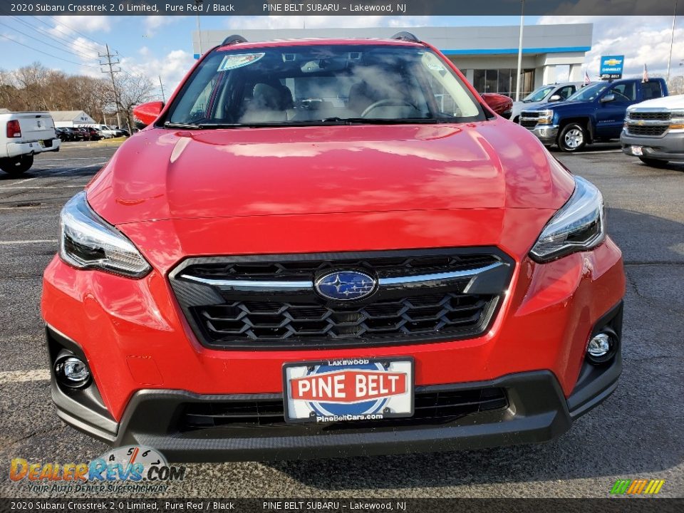 2020 Subaru Crosstrek 2.0 Limited Pure Red / Black Photo #2