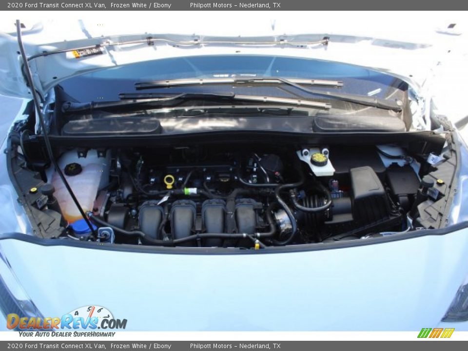 2020 Ford Transit Connect XL Van Frozen White / Ebony Photo #32