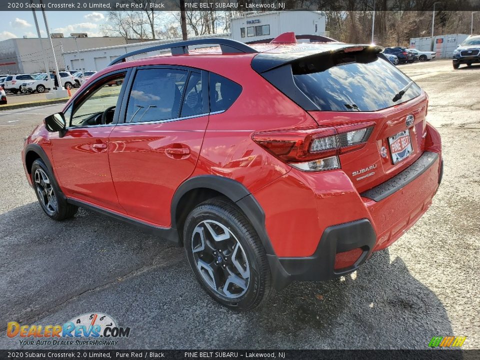 2020 Subaru Crosstrek 2.0 Limited Pure Red / Black Photo #4