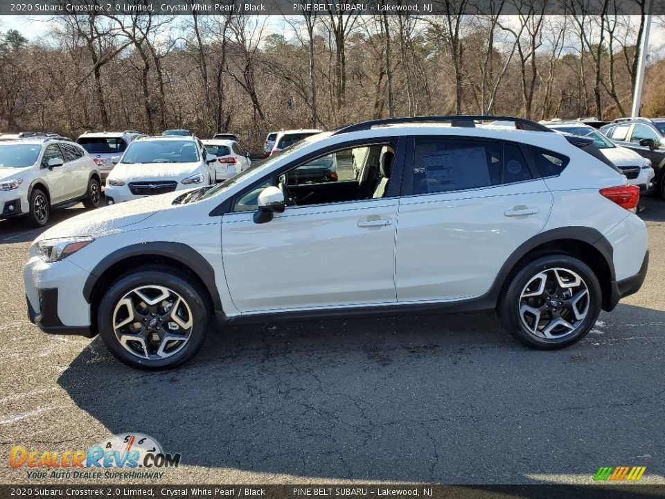 Crystal White Pearl 2020 Subaru Crosstrek 2.0 Limited Photo #3