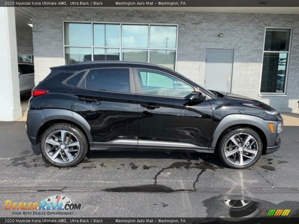 Ultra Black 2020 Hyundai Kona Ultimate AWD Photo #3