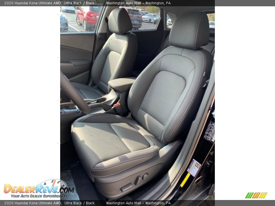 Front Seat of 2020 Hyundai Kona Ultimate AWD Photo #15