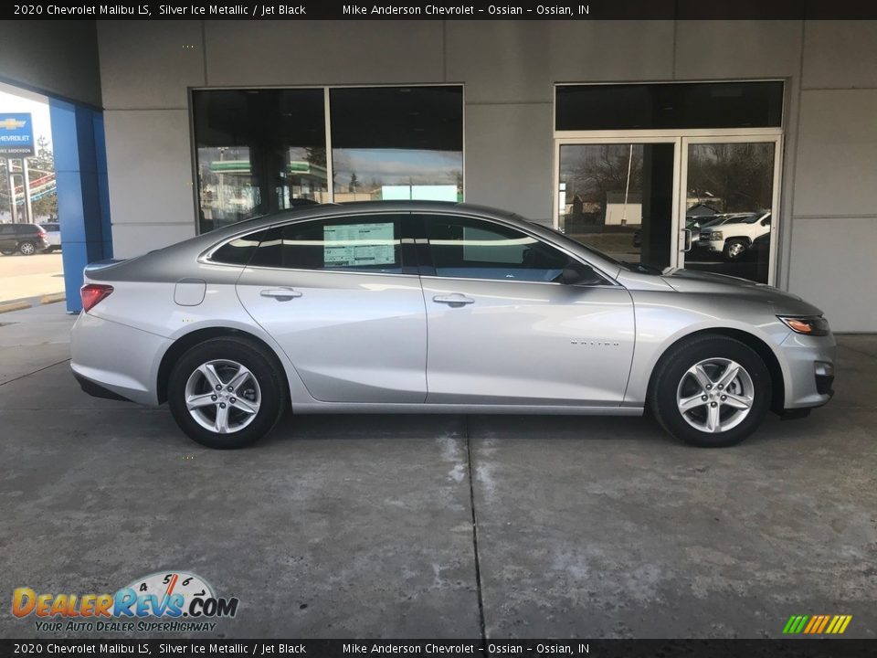 2020 Chevrolet Malibu LS Silver Ice Metallic / Jet Black Photo #2