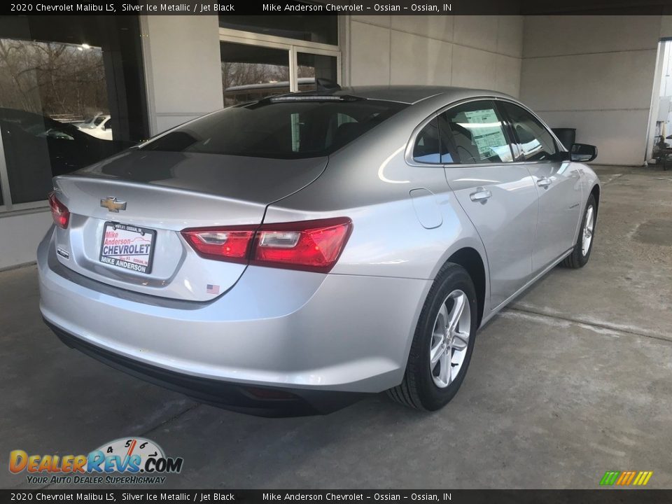 2020 Chevrolet Malibu LS Silver Ice Metallic / Jet Black Photo #3