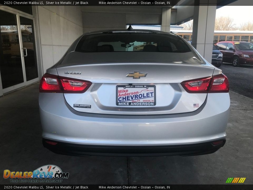 2020 Chevrolet Malibu LS Silver Ice Metallic / Jet Black Photo #4