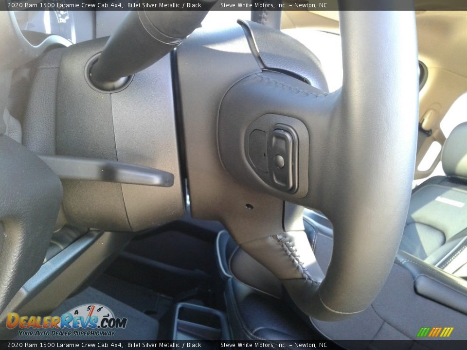 2020 Ram 1500 Laramie Crew Cab 4x4 Billet Silver Metallic / Black Photo #13