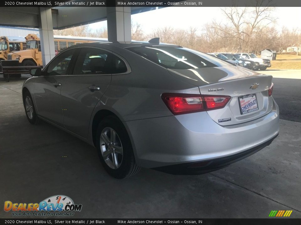 2020 Chevrolet Malibu LS Silver Ice Metallic / Jet Black Photo #5