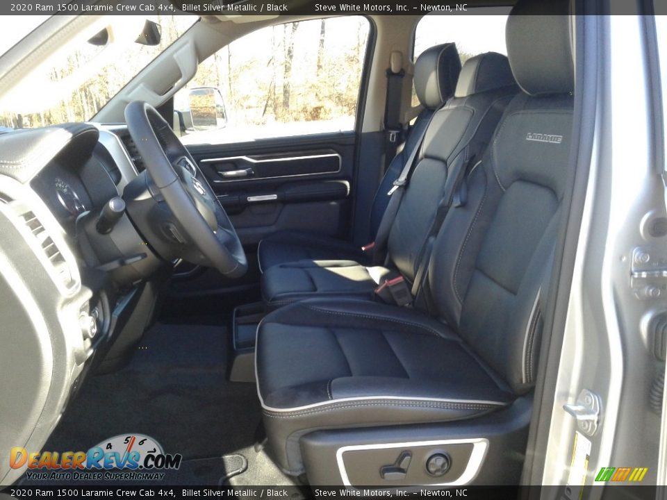 2020 Ram 1500 Laramie Crew Cab 4x4 Billet Silver Metallic / Black Photo #14