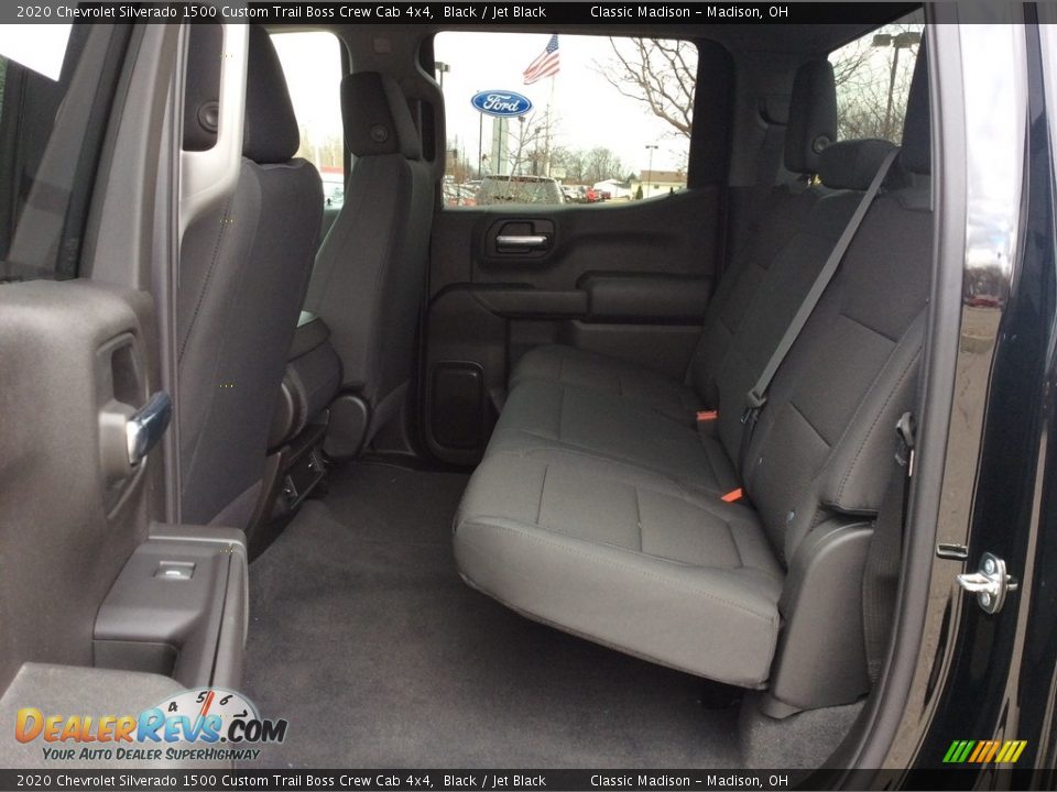 2020 Chevrolet Silverado 1500 Custom Trail Boss Crew Cab 4x4 Black / Jet Black Photo #22