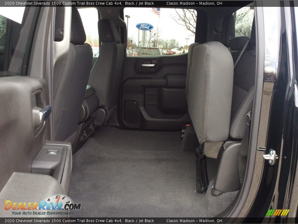 2020 Chevrolet Silverado 1500 Custom Trail Boss Crew Cab 4x4 Black / Jet Black Photo #23