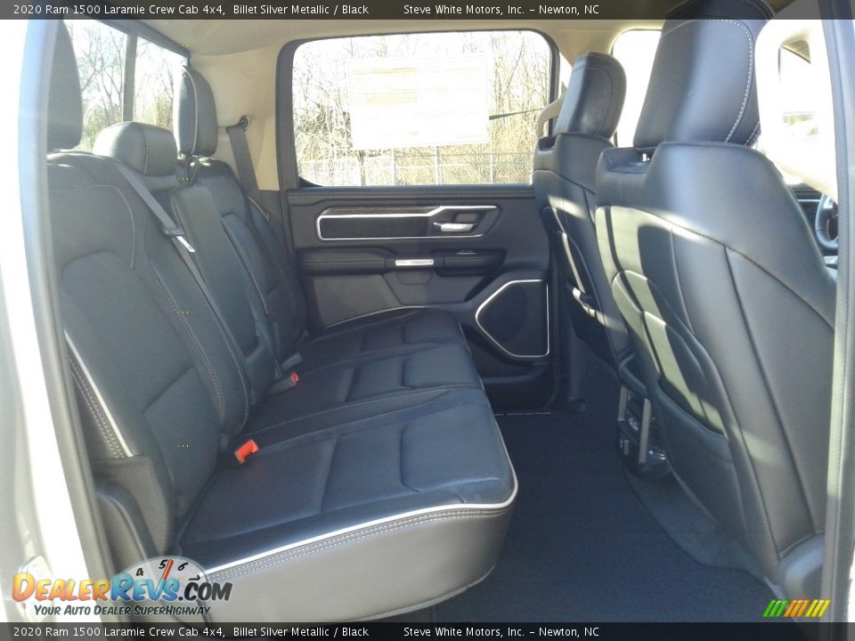 2020 Ram 1500 Laramie Crew Cab 4x4 Billet Silver Metallic / Black Photo #20