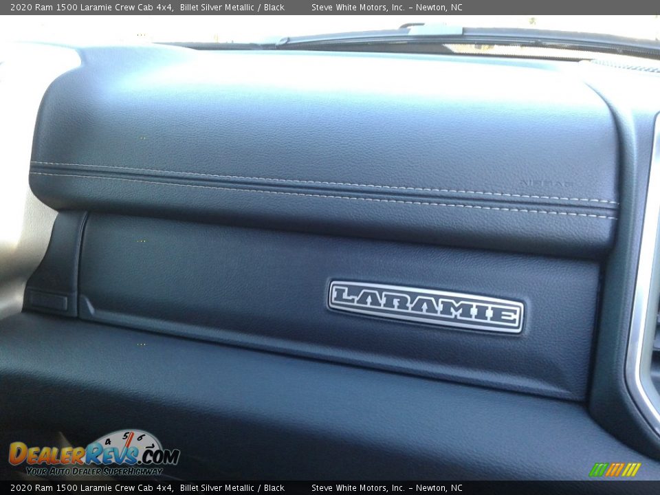 2020 Ram 1500 Laramie Crew Cab 4x4 Billet Silver Metallic / Black Photo #23
