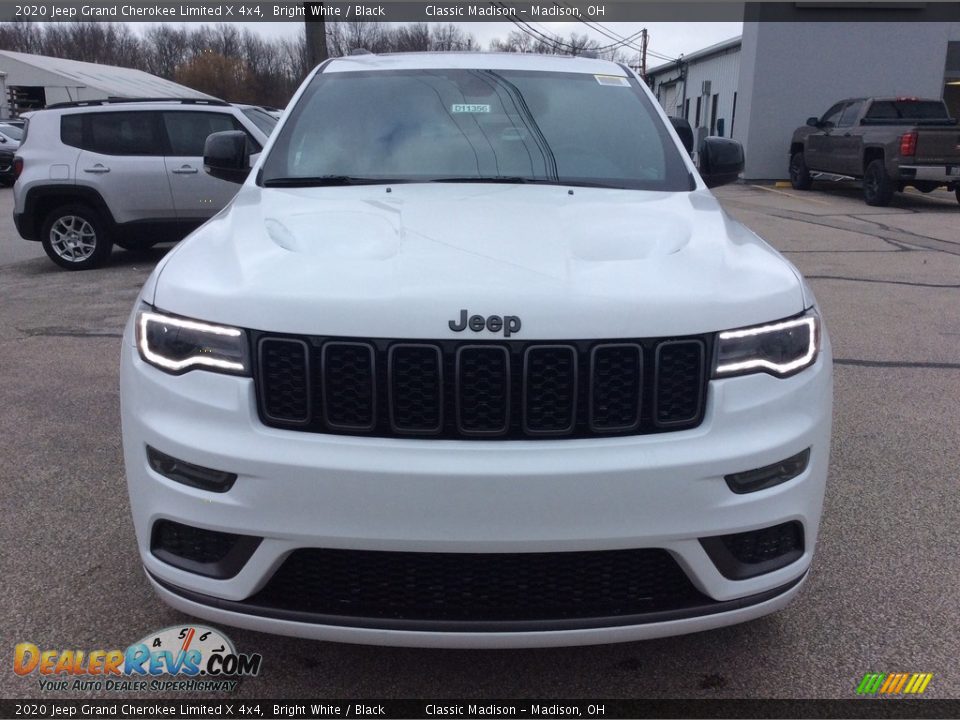 2020 Jeep Grand Cherokee Limited X 4x4 Bright White / Black Photo #4