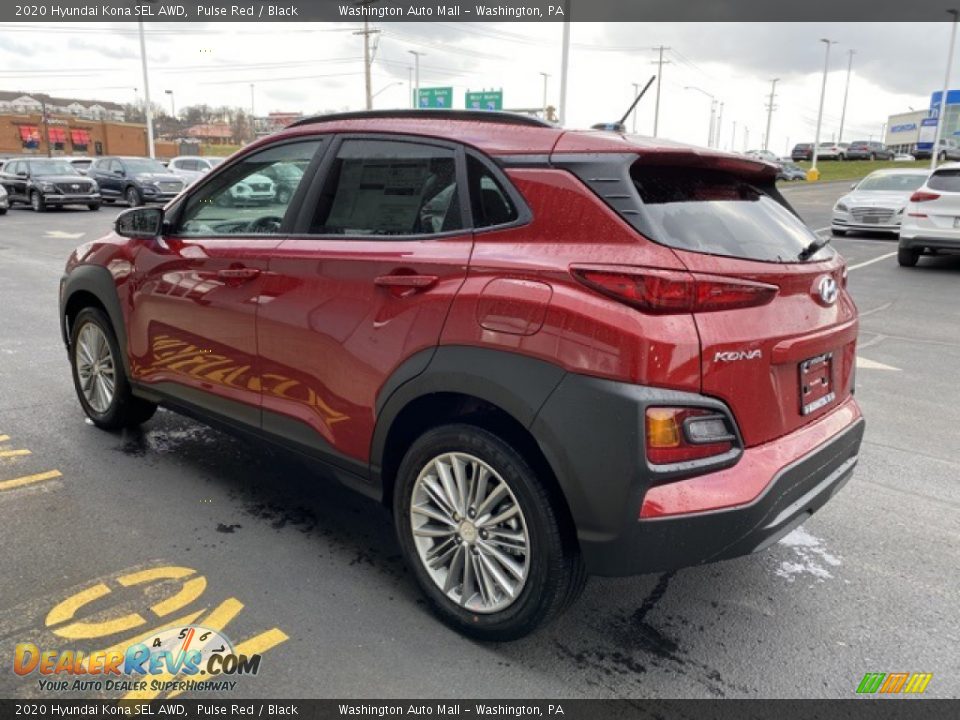 2020 Hyundai Kona SEL AWD Pulse Red / Black Photo #6