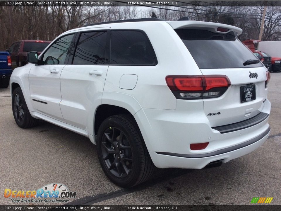 2020 Jeep Grand Cherokee Limited X 4x4 Bright White / Black Photo #7