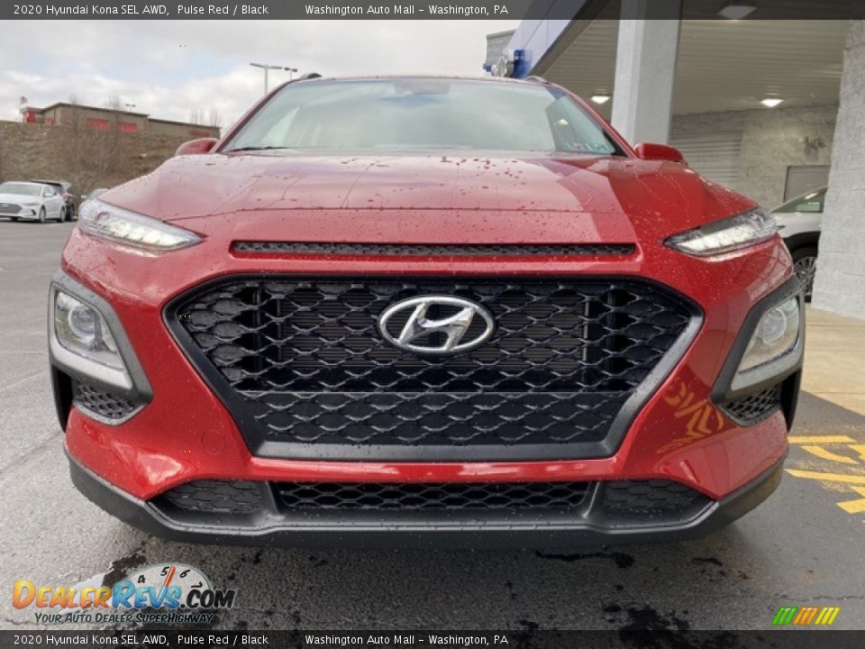 2020 Hyundai Kona SEL AWD Pulse Red / Black Photo #8