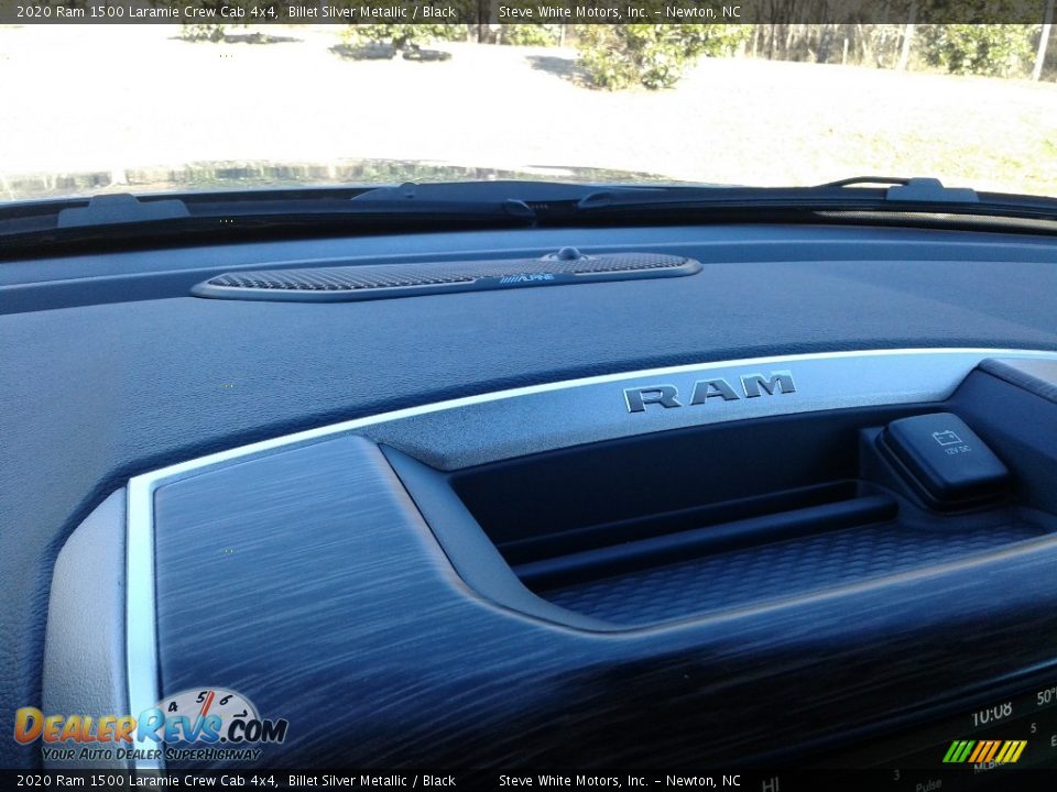 2020 Ram 1500 Laramie Crew Cab 4x4 Billet Silver Metallic / Black Photo #30