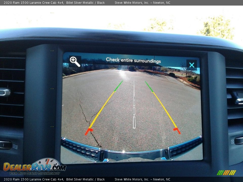 2020 Ram 1500 Laramie Crew Cab 4x4 Billet Silver Metallic / Black Photo #34