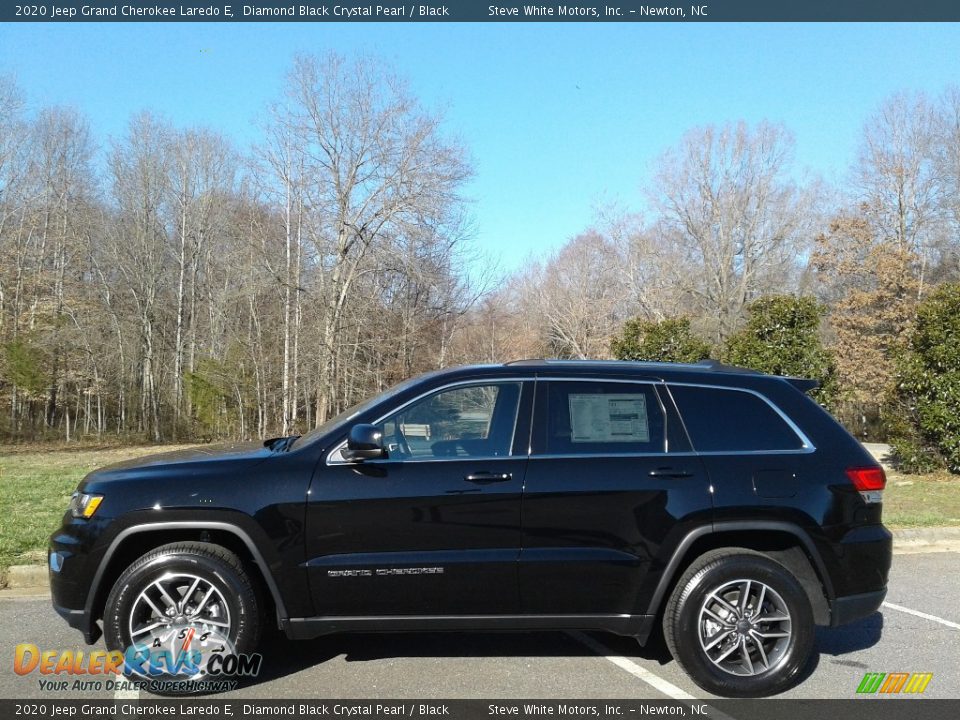 Diamond Black Crystal Pearl 2020 Jeep Grand Cherokee Laredo E Photo #1