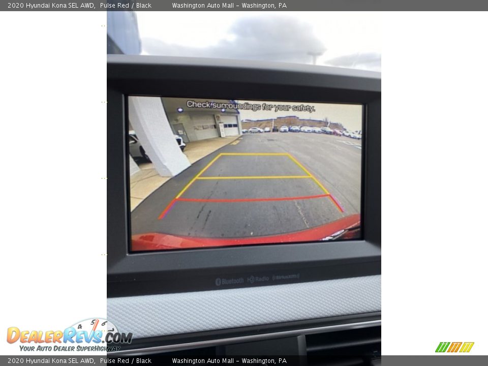 2020 Hyundai Kona SEL AWD Pulse Red / Black Photo #31