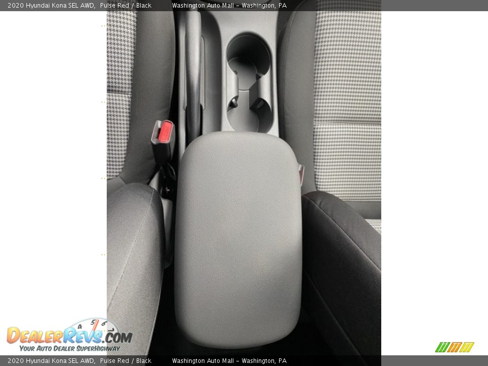 2020 Hyundai Kona SEL AWD Pulse Red / Black Photo #33