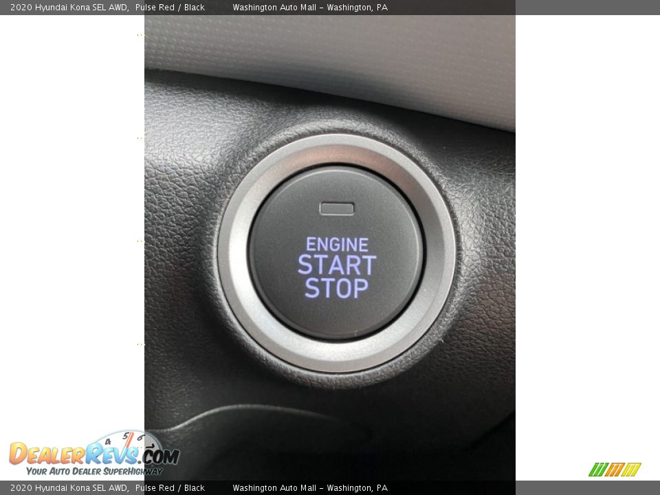 2020 Hyundai Kona SEL AWD Pulse Red / Black Photo #34