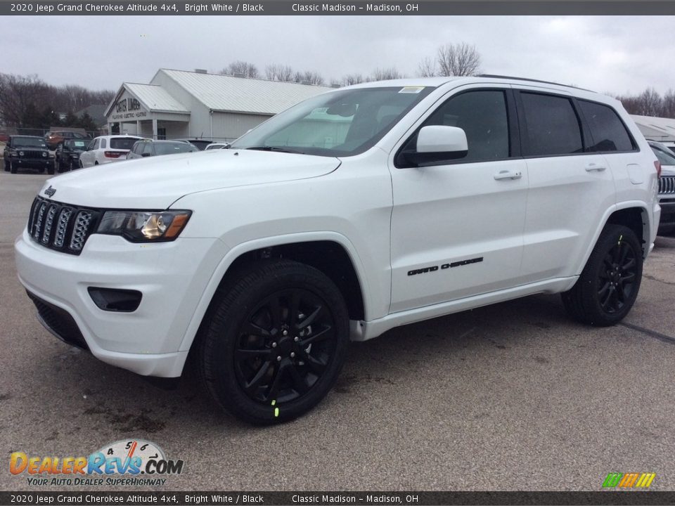 2020 Jeep Grand Cherokee Altitude 4x4 Bright White / Black Photo #5