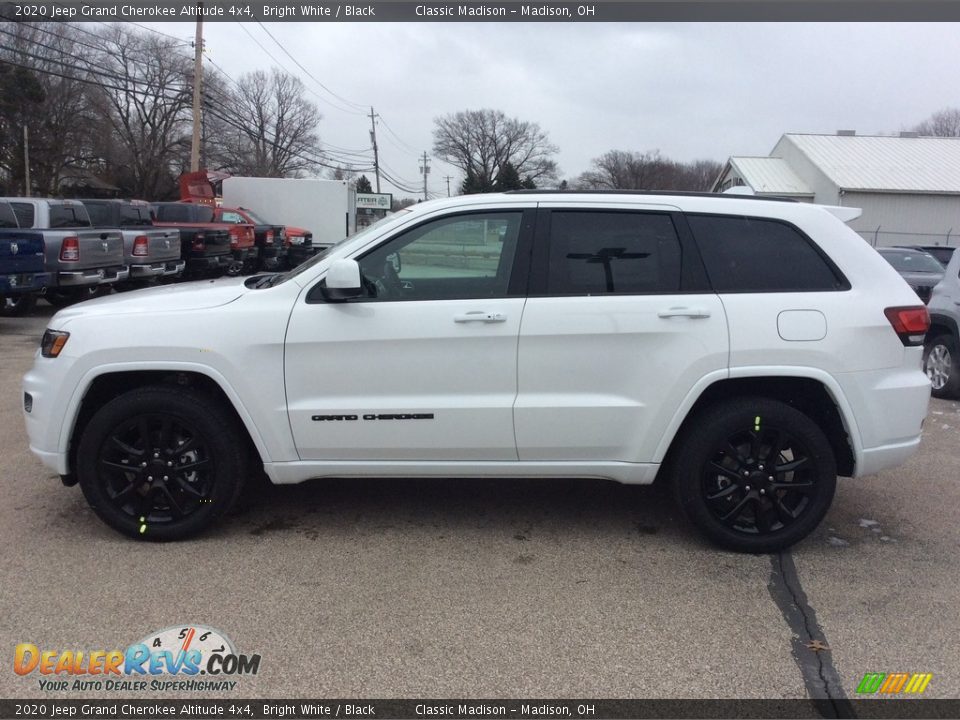 2020 Jeep Grand Cherokee Altitude 4x4 Bright White / Black Photo #6