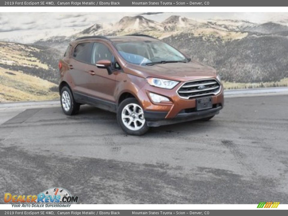 2019 Ford EcoSport SE 4WD Canyon Ridge Metallic / Ebony Black Photo #1