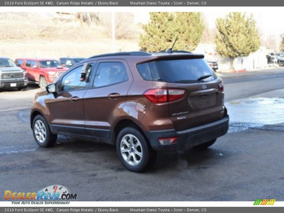 2019 Ford EcoSport SE 4WD Canyon Ridge Metallic / Ebony Black Photo #4