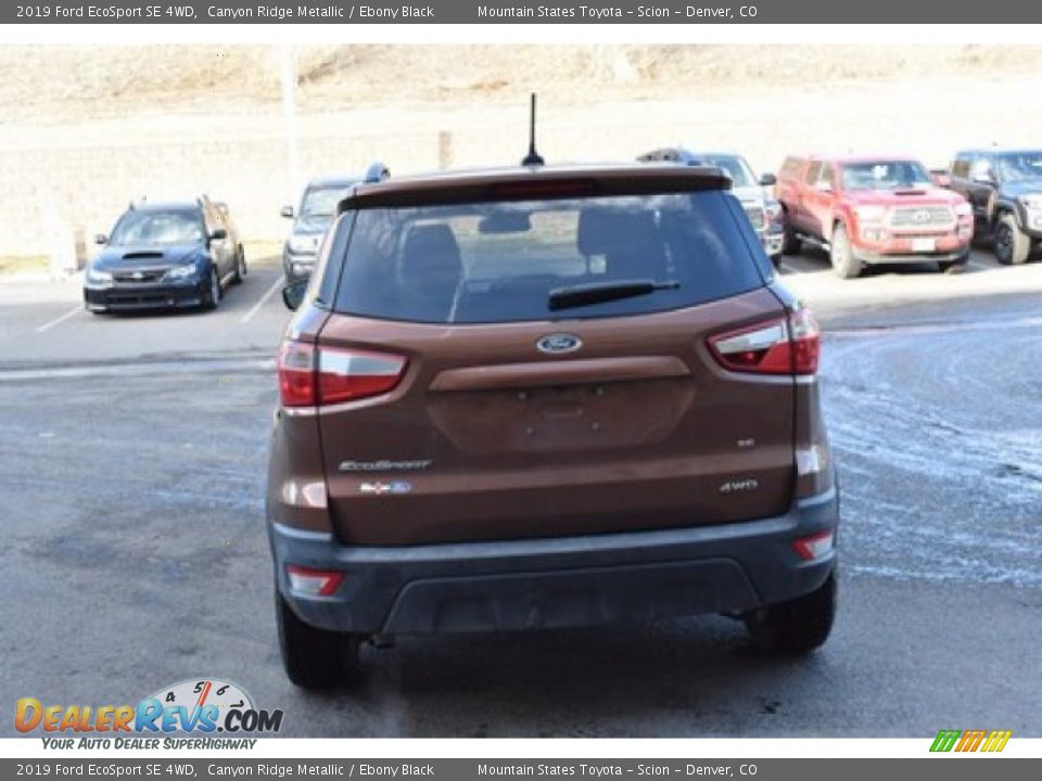 2019 Ford EcoSport SE 4WD Canyon Ridge Metallic / Ebony Black Photo #5