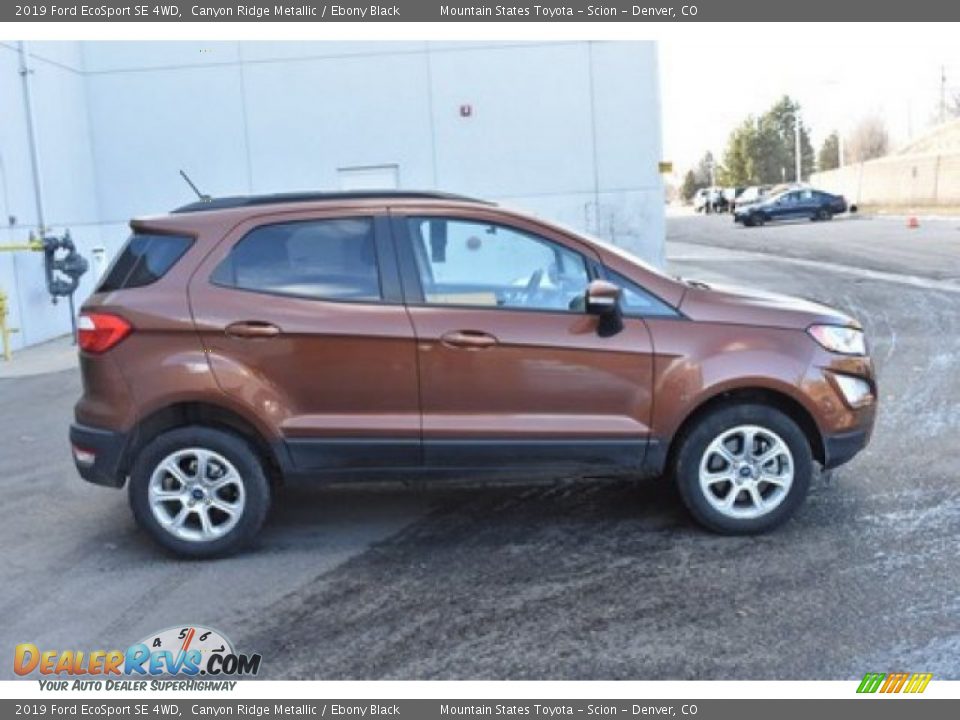 2019 Ford EcoSport SE 4WD Canyon Ridge Metallic / Ebony Black Photo #7