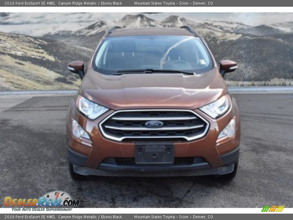 2019 Ford EcoSport SE 4WD Canyon Ridge Metallic / Ebony Black Photo #8