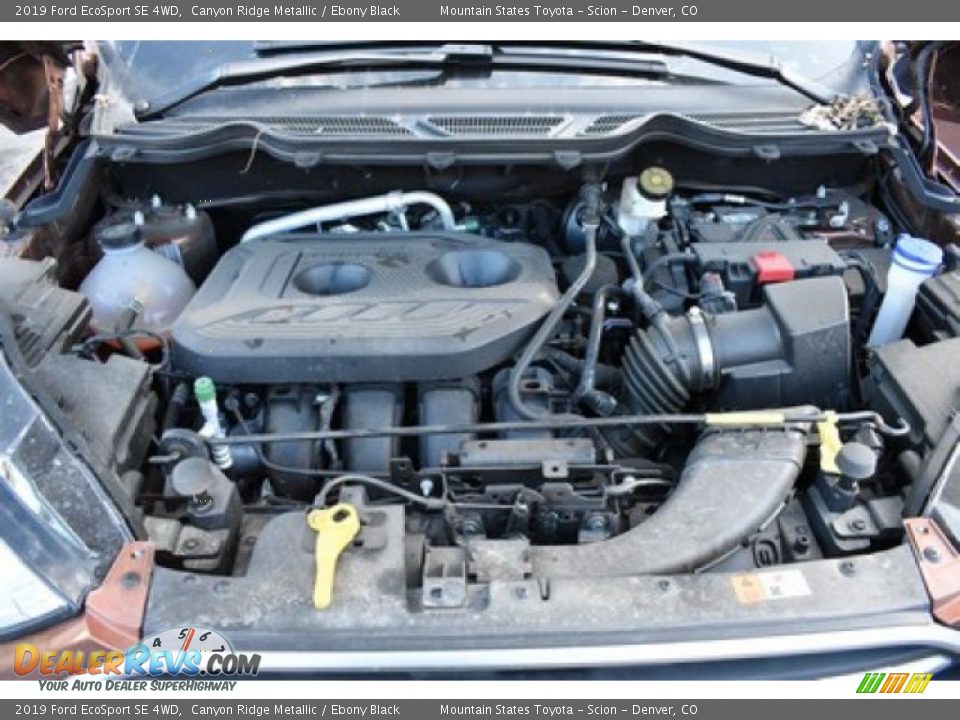2019 Ford EcoSport SE 4WD Canyon Ridge Metallic / Ebony Black Photo #9