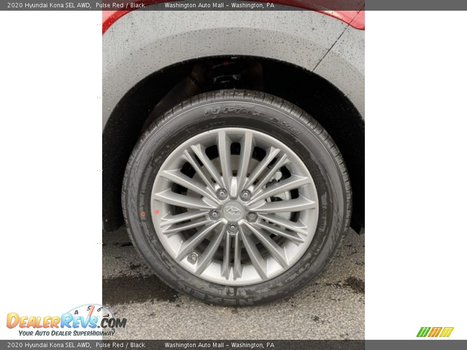 2020 Hyundai Kona SEL AWD Pulse Red / Black Photo #28