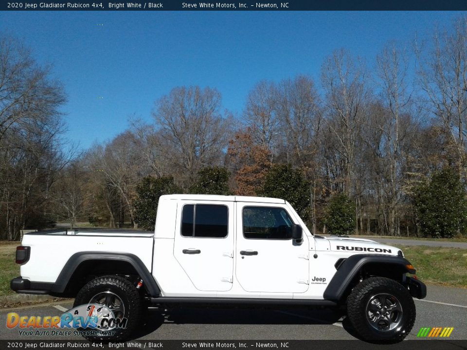 Bright White 2020 Jeep Gladiator Rubicon 4x4 Photo #5