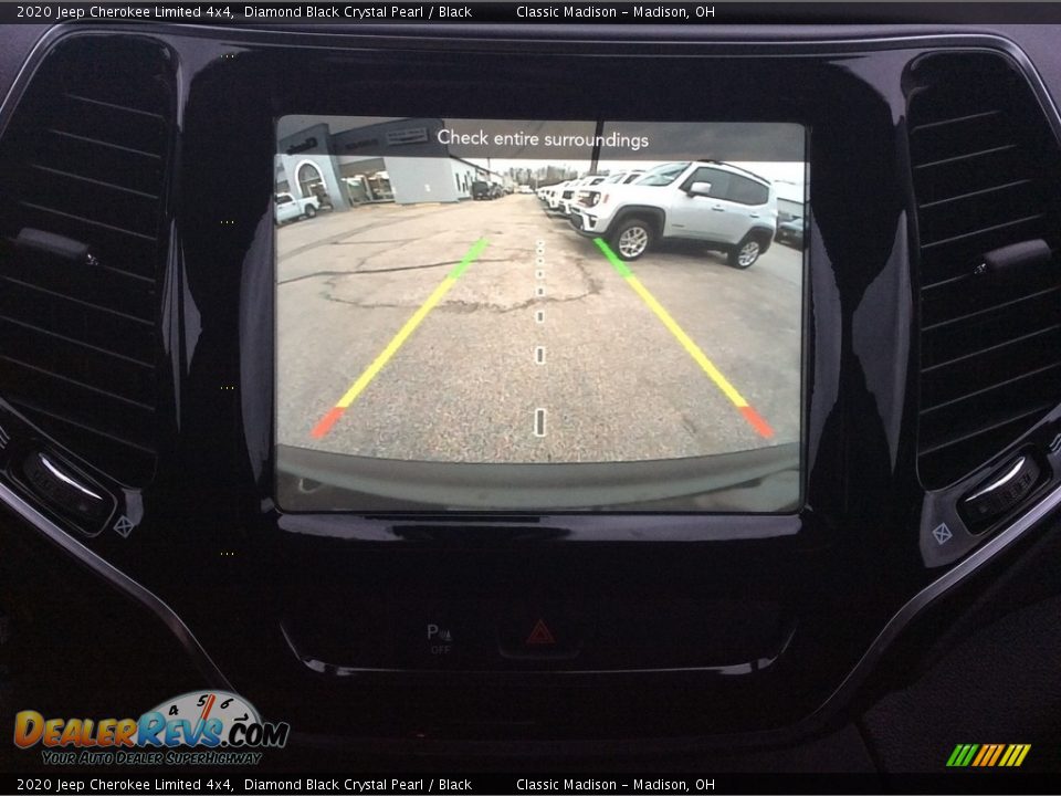 2020 Jeep Cherokee Limited 4x4 Diamond Black Crystal Pearl / Black Photo #16