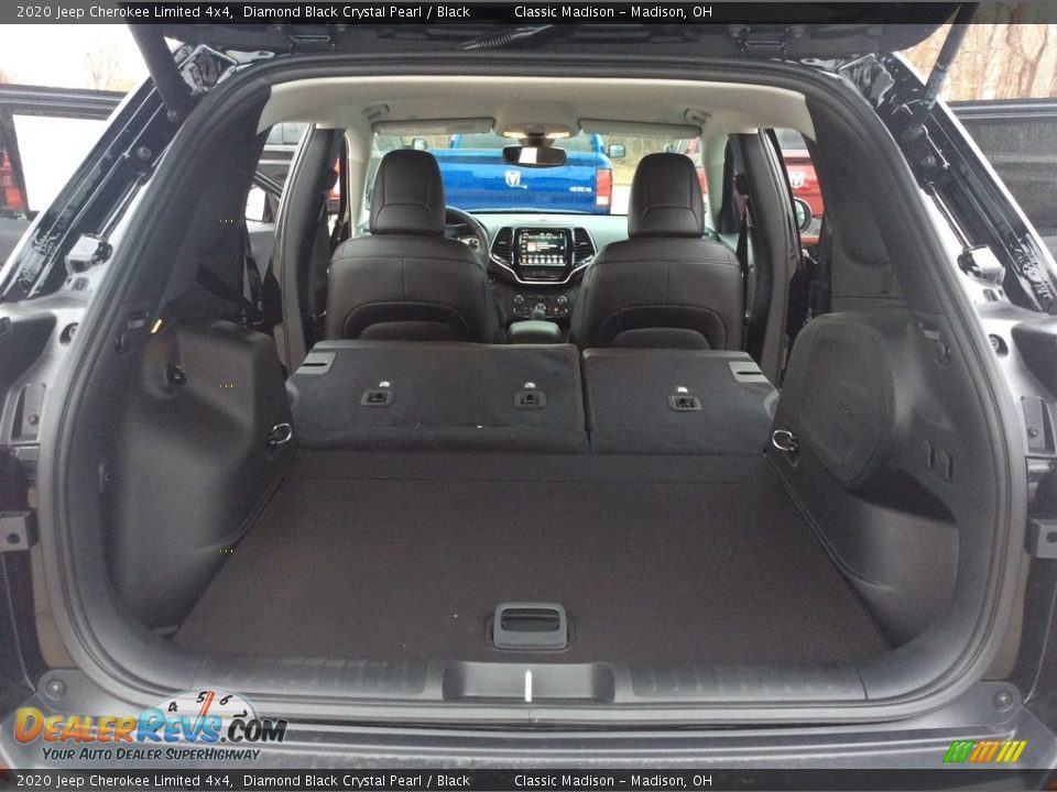2020 Jeep Cherokee Limited 4x4 Diamond Black Crystal Pearl / Black Photo #19