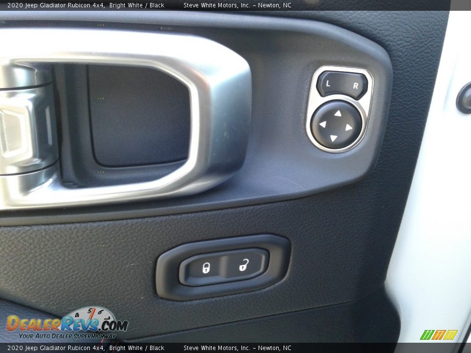2020 Jeep Gladiator Rubicon 4x4 Bright White / Black Photo #12