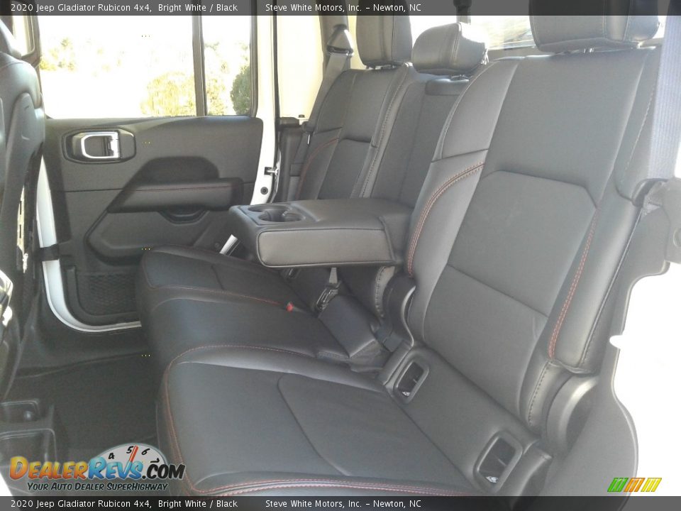2020 Jeep Gladiator Rubicon 4x4 Bright White / Black Photo #14