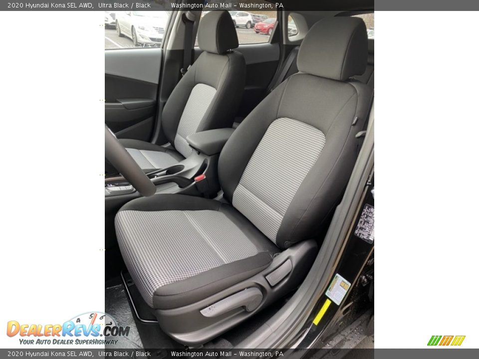 2020 Hyundai Kona SEL AWD Ultra Black / Black Photo #15